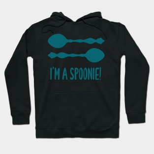 I'm A Spoonie! (Teal) Hoodie